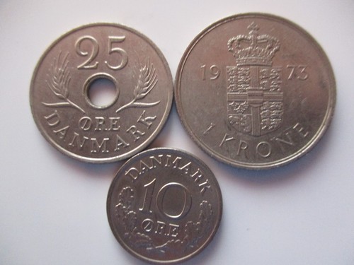 Münzen dänemark 25 - münzen,