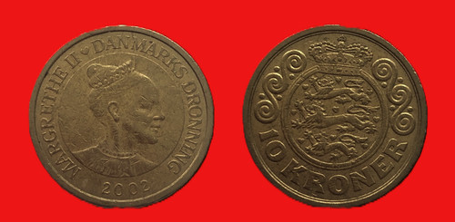 Dänemark 10 kronen - 10,