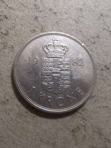 Dänemark krone 1982 549 - krone, #-549
