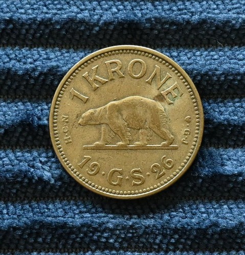 Grönland krone eisbär 1926 - krone,