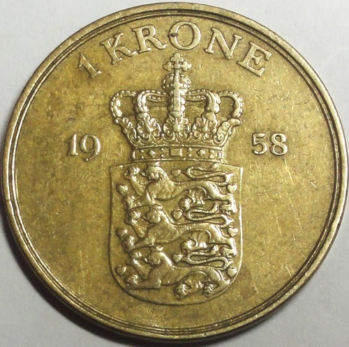 Dänemark krone - dänemark, 1