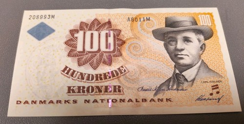 100 kronen 2001 dänemark - dänemark, (1)