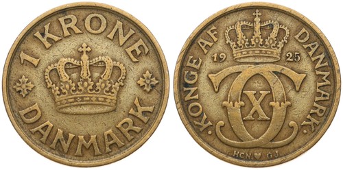 Dänemark denmark 1 - -, krone
