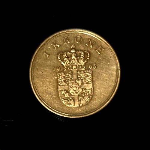 1 dänische krone - 🇩🇰,