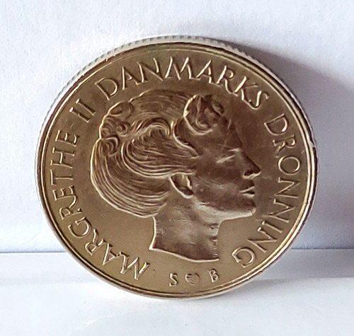 Krone münze dänemark 1973 - dänemark,