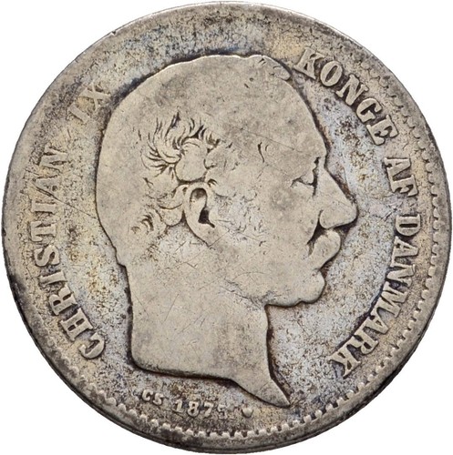Dänemark krone 1875 - 1,