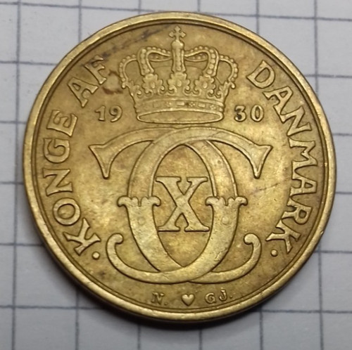 Dänemark krone 1930 - dänemark, ##