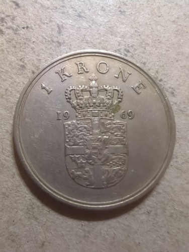 Dänemark krone 1969 - 1969, #-552