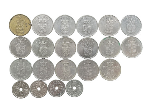 Münzen krone dänemark - krone,
