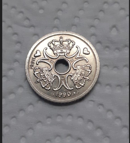 Krone 1990 dänemark prøve - dänemark,