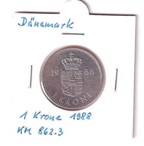 Dänemark krone 1988 - dänemark, 1