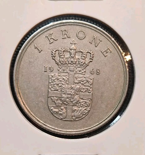 Krone 1968 frederik ix - 1968,